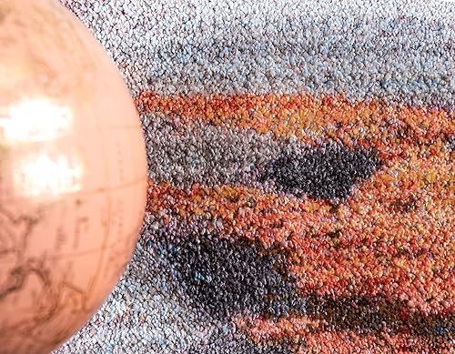 Miniatura 5 de Unique Loom Downtown Collection Abstract, tonos pastel, alfombra ecléctica de área, 8' 0" x 10' 0", MultiAzul claro