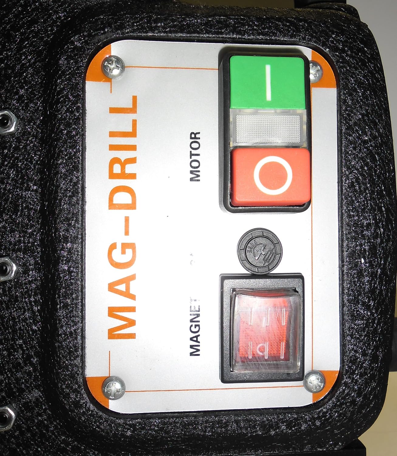 SET of 2" ANNULAR CUTTERS & BLUEROCK BRM35A MAGNETIC DRILL Mag and broach set