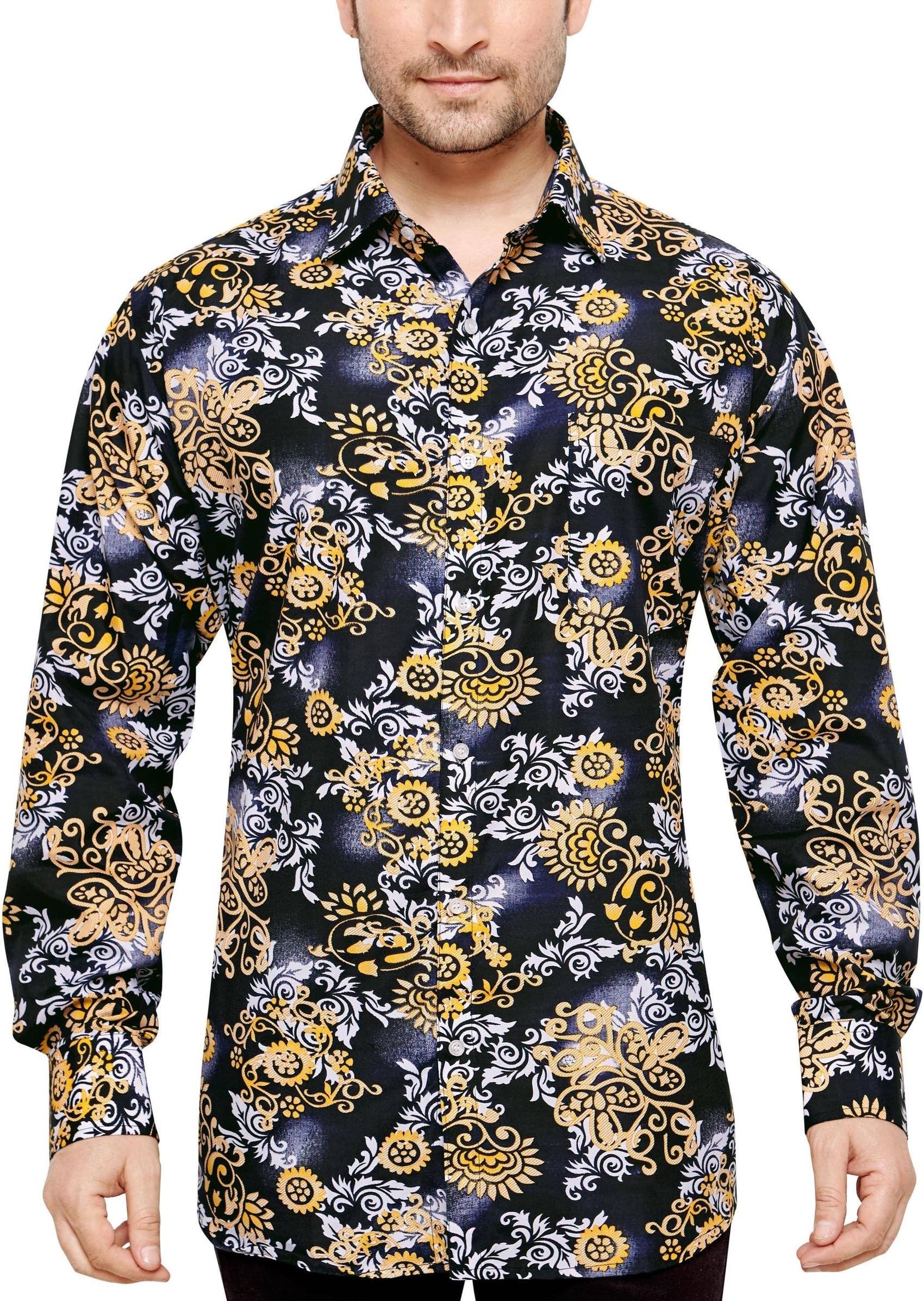 GORDON BISHOP Men's Regular Fit Classic Long Sleeve Casual Shirt