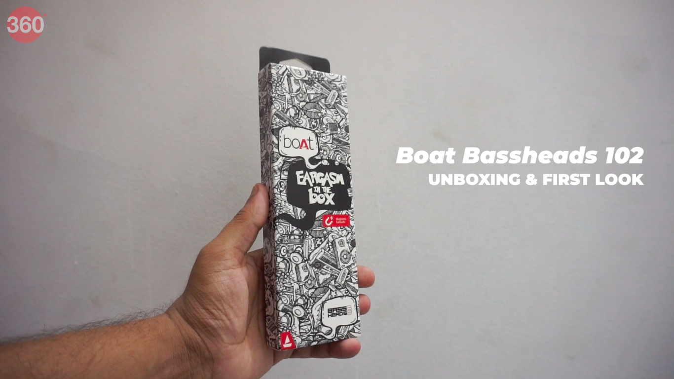 boAt Bassheads 102 Unboxing & First Look
