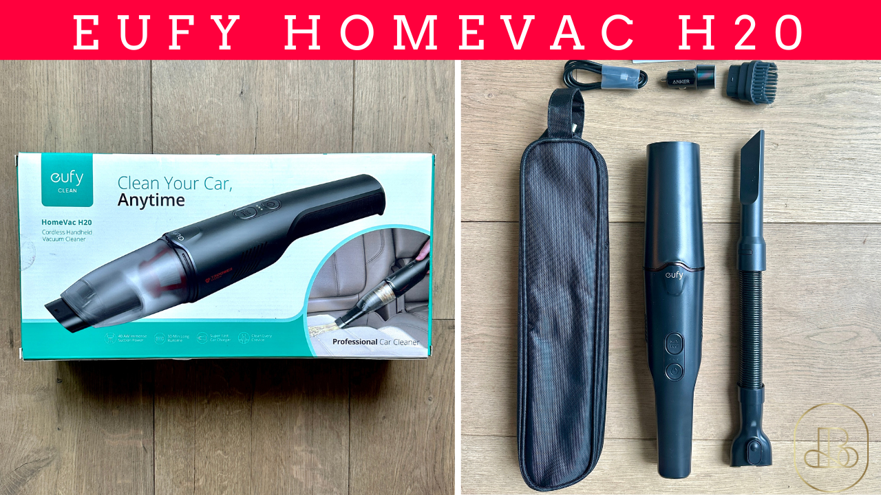 Watch Eufy HomeVac H20 | Cordless Handheld Car Vacuum Cleaner on