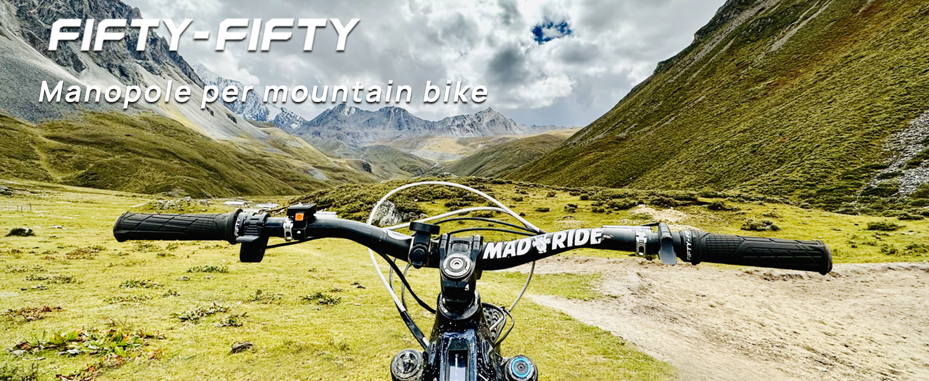 Manopole Per MTB - Impugnature Antiscivolo Per Mountain Bike, Bici E Scooter