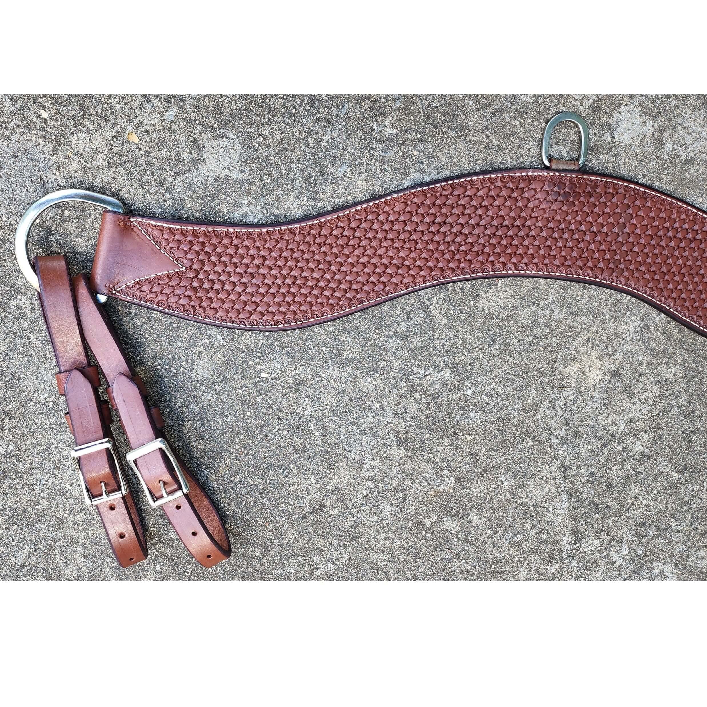 Collier De Poitrine Western En Cuir Marron Aledosaddlery - Style Cowboy, Neuf