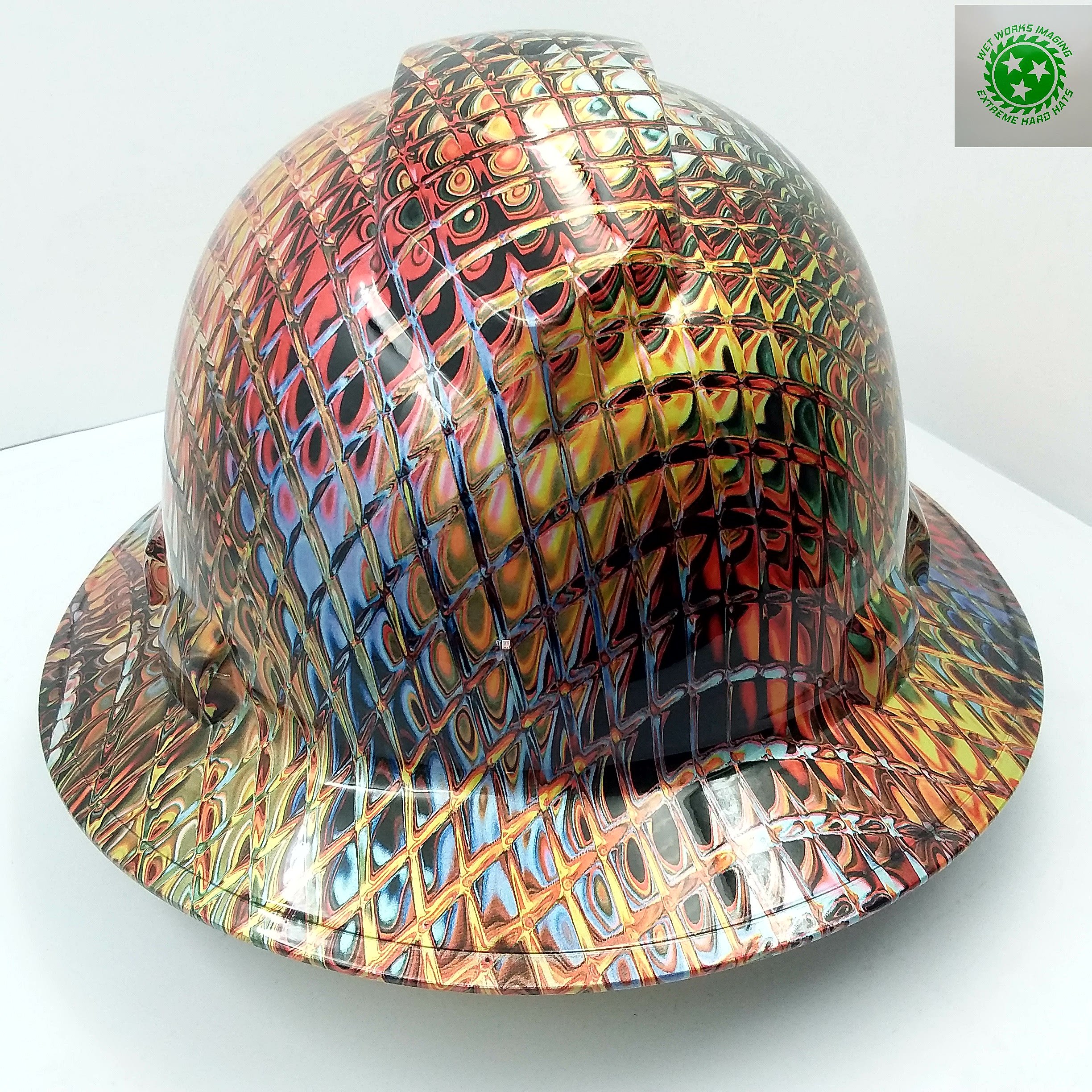 Metallic Swirl Hard HAT 