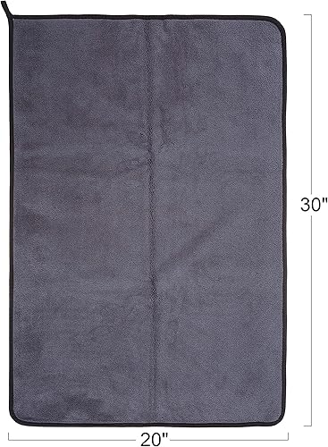 Miniatura 7 de Toalla de secado de microfibra profesional para lavado y detalles de automóviles  Paño de limpieza de felpa reutilizable grande para hogares y