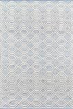 Hand Woven Light Blue Area Rug