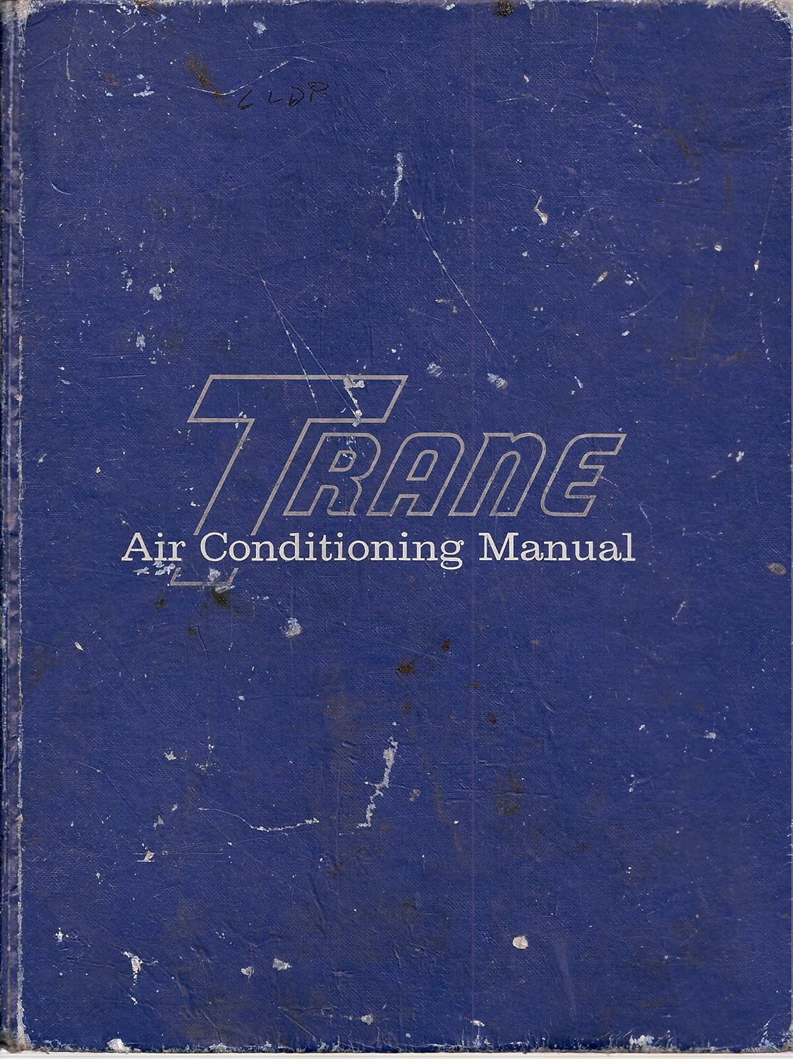 Trane Air Conditioning Manual The Trane Company Books