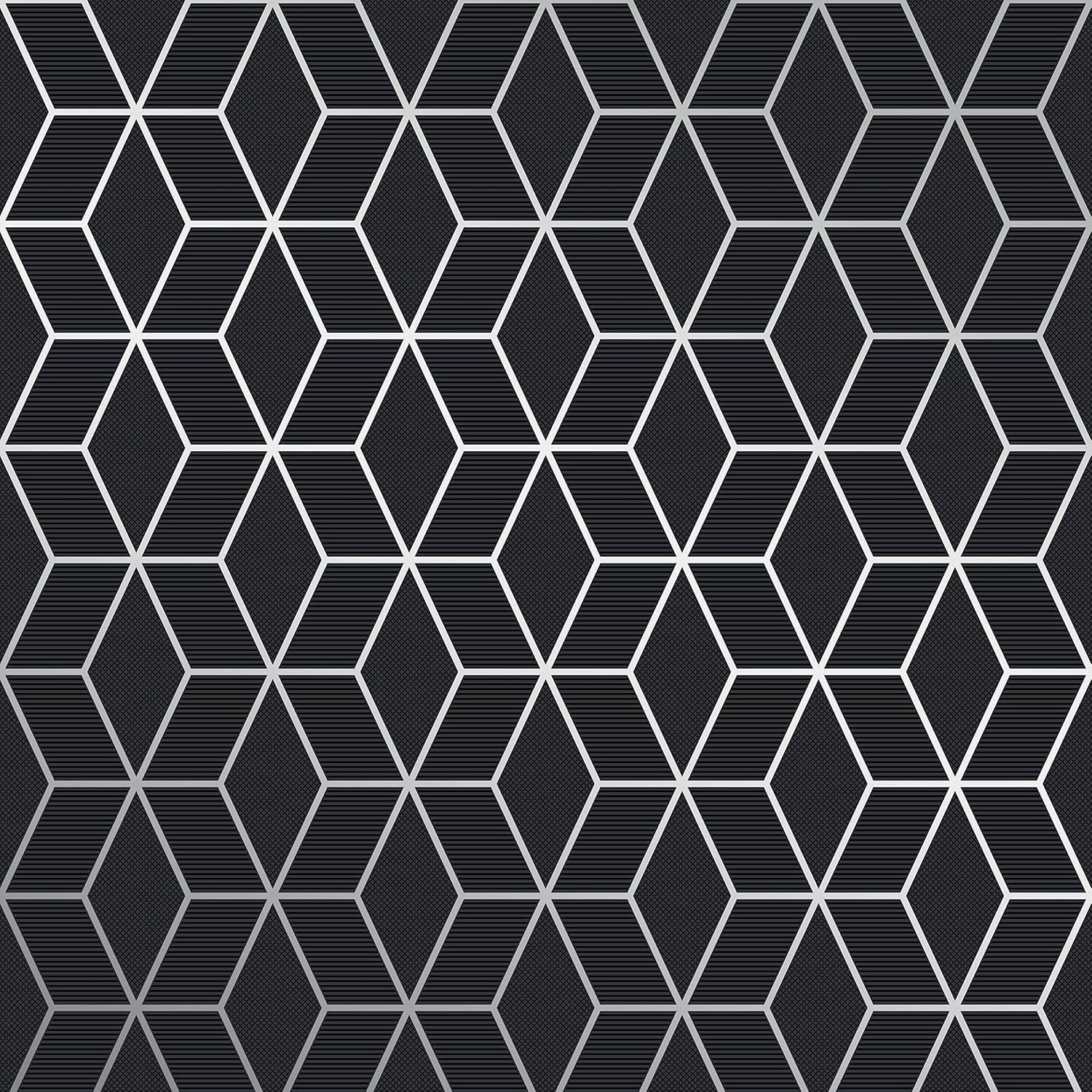 Blасk Frіdау 🔥 Graham & Brown Kabuki Prism Grey Wallpaper, gray