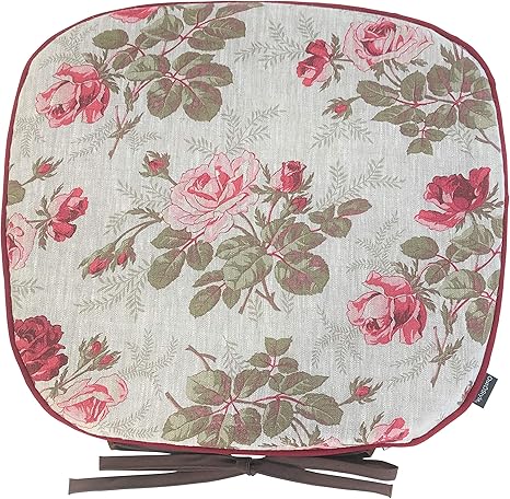 Amazon Co Jp Out Style ダイニング クッション 花柄 インポート生地 マチルダ 大花 ホーム キッチン