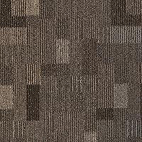 Vista 18 de Muestra de Mosaico de Alfombra Mohawk Basics 8" x 8" con Fibra PET EnviroStrand™ en Hierro, (1 Muestra)