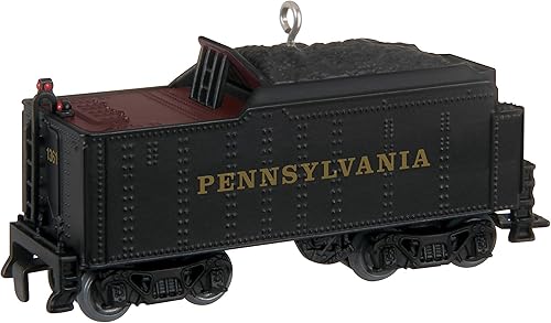 Miniatura 8 de Adorno de mesa de Navidad Hallmark Keepsake 2025, Lionel Trains Lionelville con luz, sonido y movimiento, Regalos para amantes de trenes