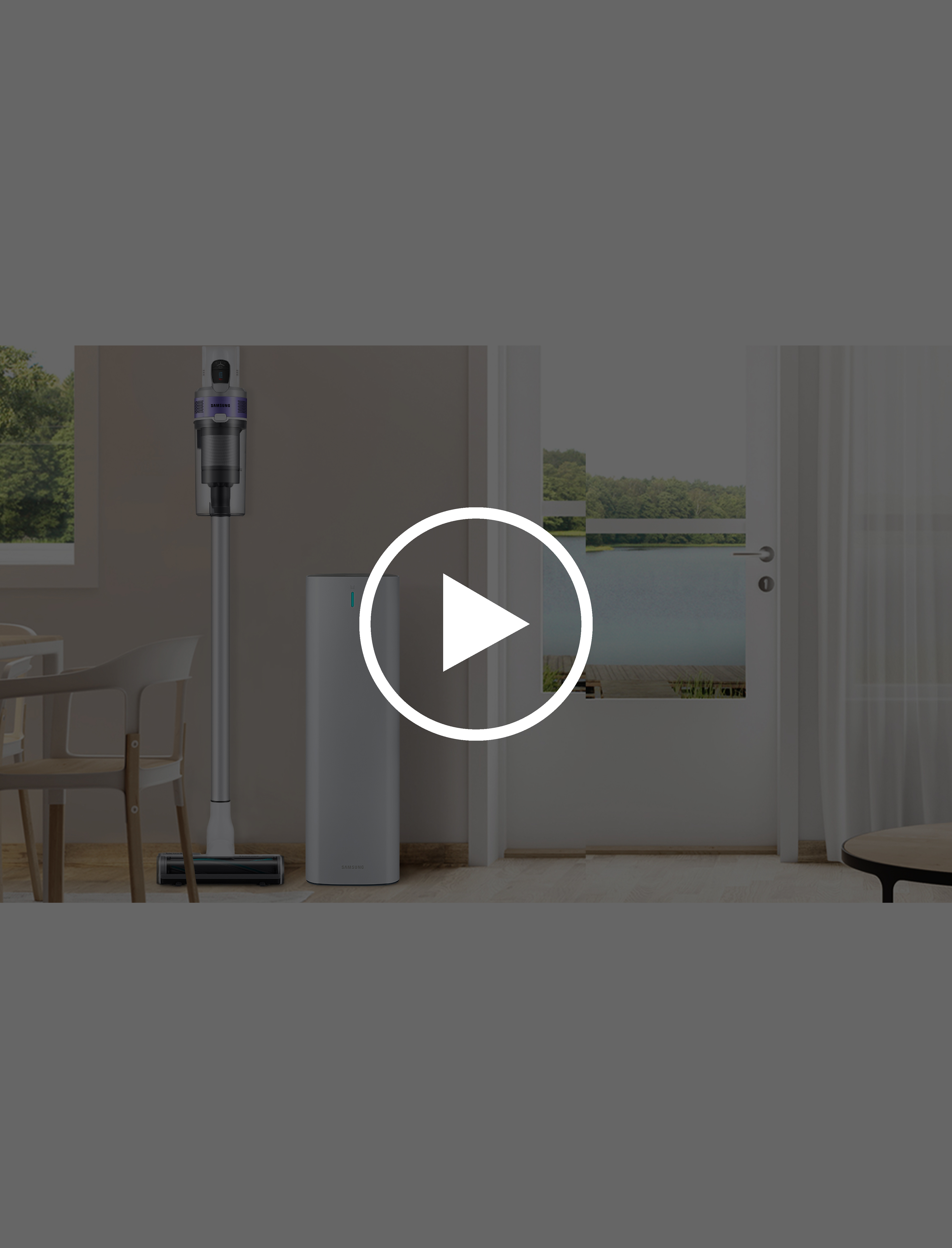 SAMSUNG 70 + CS Bundle Jet Cordless Stick Vacuum, Violet