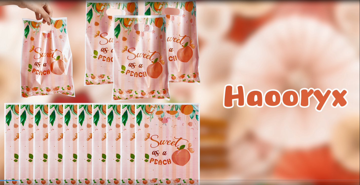 Lot De 50 Sacs à Friandises Roses Sur Le Thème Du Ballon De Plage, Sacs à Friandises, Décorations De Fête En Plastique, Sacs Cadeaux D'anniversaire