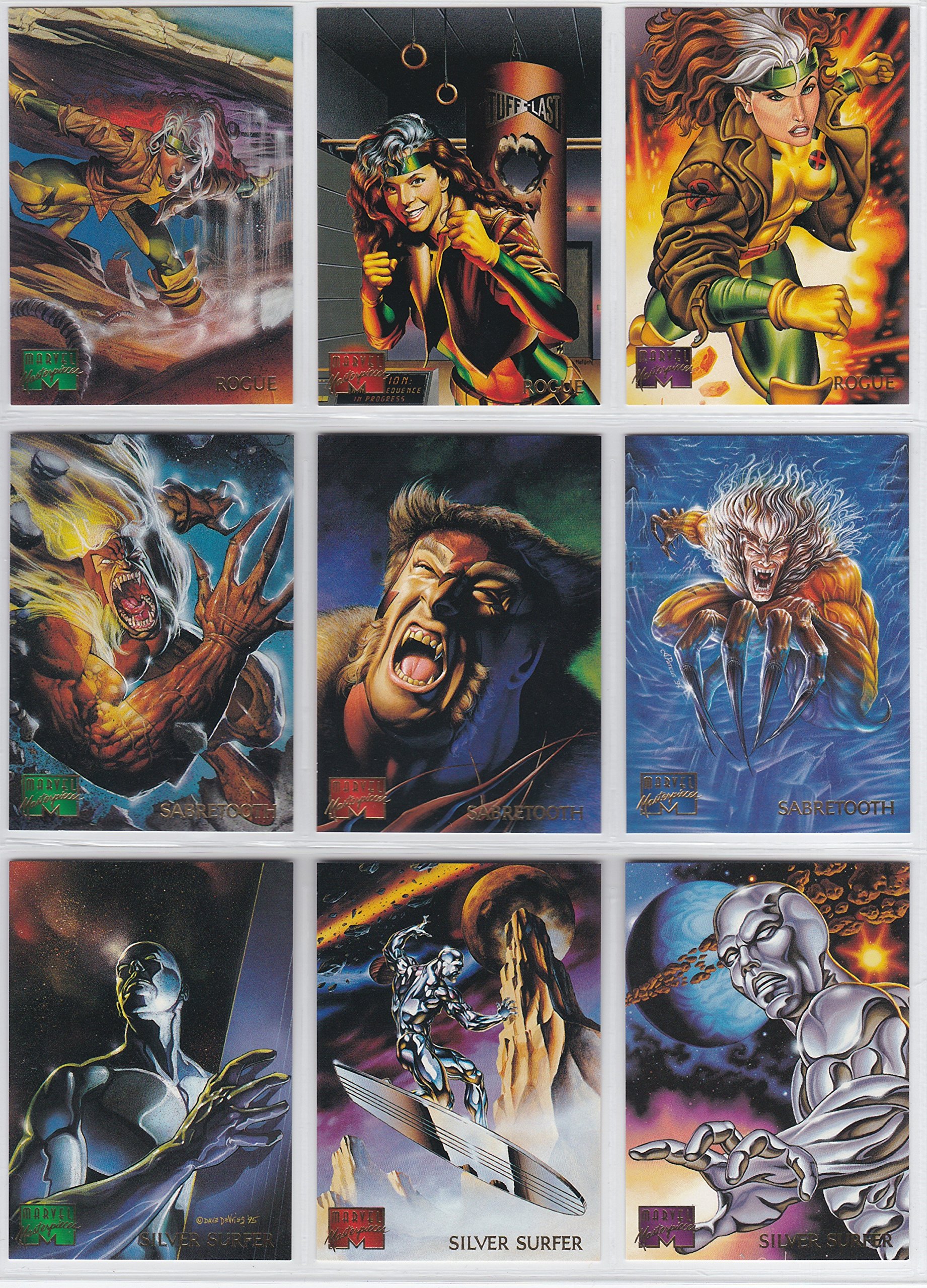 Amazon.com: 1995 Marvel Masterpieces Series IV Base Set of 151