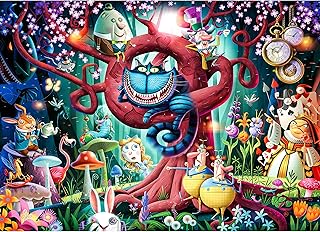 Ravensburger Most Everyone is Mad 1000 Piece Puzzle for Adults - Alice in Wonderland Theme, Every Piece is Unique, Softclick Technology Means Pieces Fit Together Perfectly