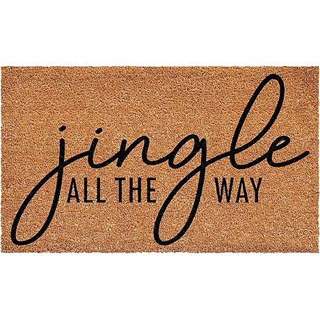 Jingle All The Way Joy Doormat