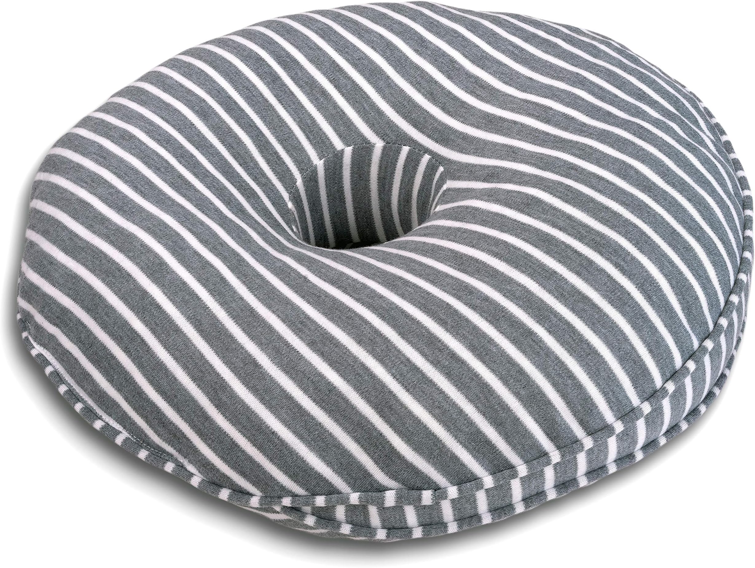 Donut Pillow Cushion, Memory Foam, For Tailbone, Coccyx, Butt Pain - Orthopedic Pillows and Cushions for Pregnancy, Back Support, Post-Surgery, Postpartum - Comfortable, Hemorrhoid pillow, Women and Men