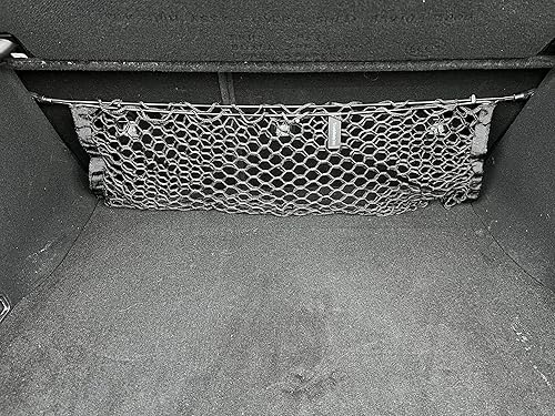 Miniatura 4 de Red de carga elástica para maletero estilo sobre para KIA Stinger 2018-2024  Organizadores y almacenamiento de maletero premium  Red de equipaje