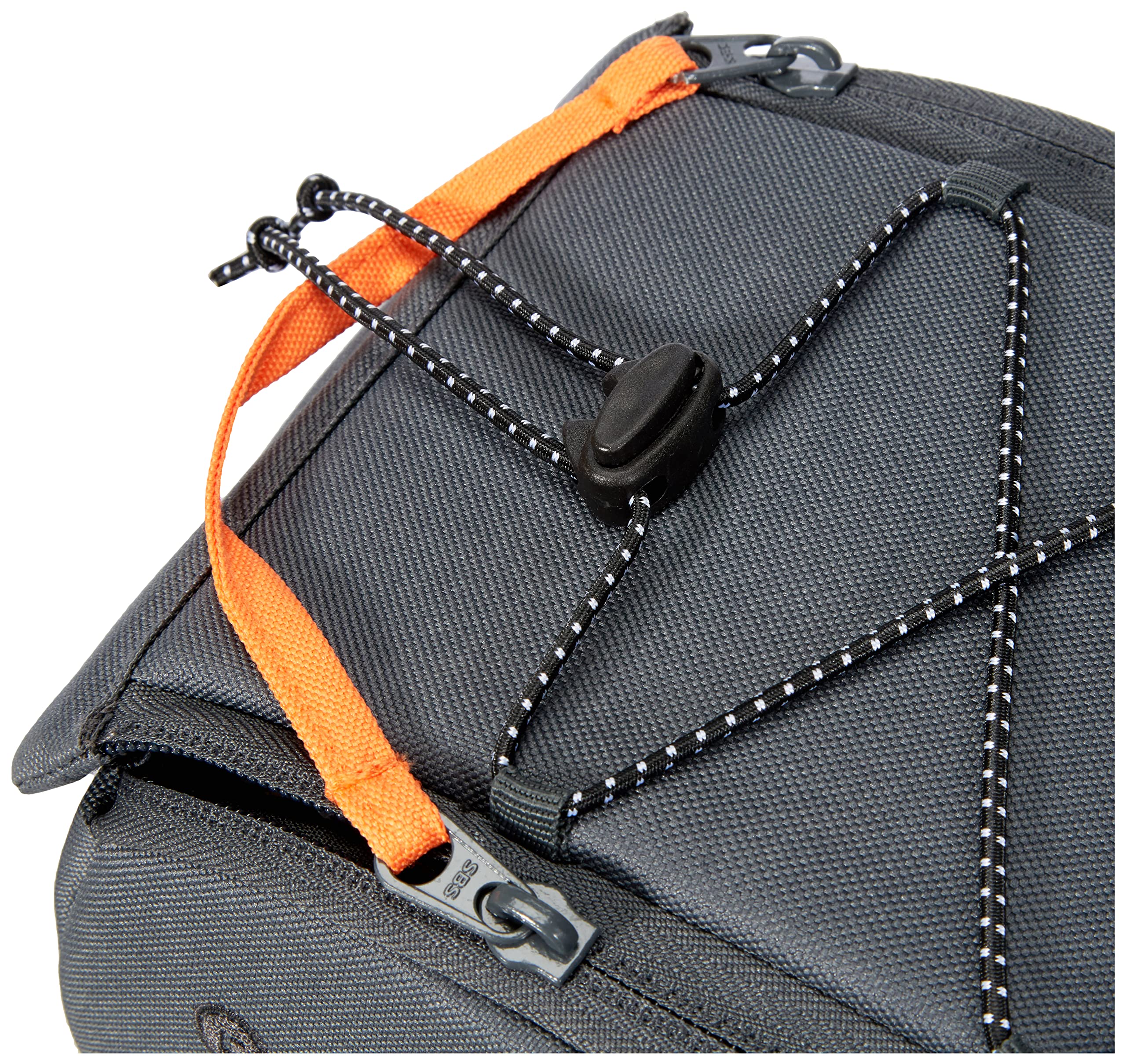 Racktime Yoshi 2.0 Gepäckträgertasche, kompakte Fahrradtasche, SNAPIT 2.0 Adapter, smart, Innenfächer, Deckel-Spanngummi, Reflektoren, Aufbewahrungstasche, für Fährräder, anthrazit, 30x17x14cm