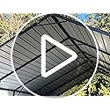 20'x25'x13' Metal Carport for 2 Cars, Heavy Duty Car Ports for Heavy Snow, Reinforced Frame, Tall Metal Car Ports for Bass Boats, Full-Sized Pickup Trucks, and Tractors, N.W. 980 Lbs