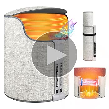 Amazon | パネルヒーター【革新磁気開閉型】デスクヒーター 足元