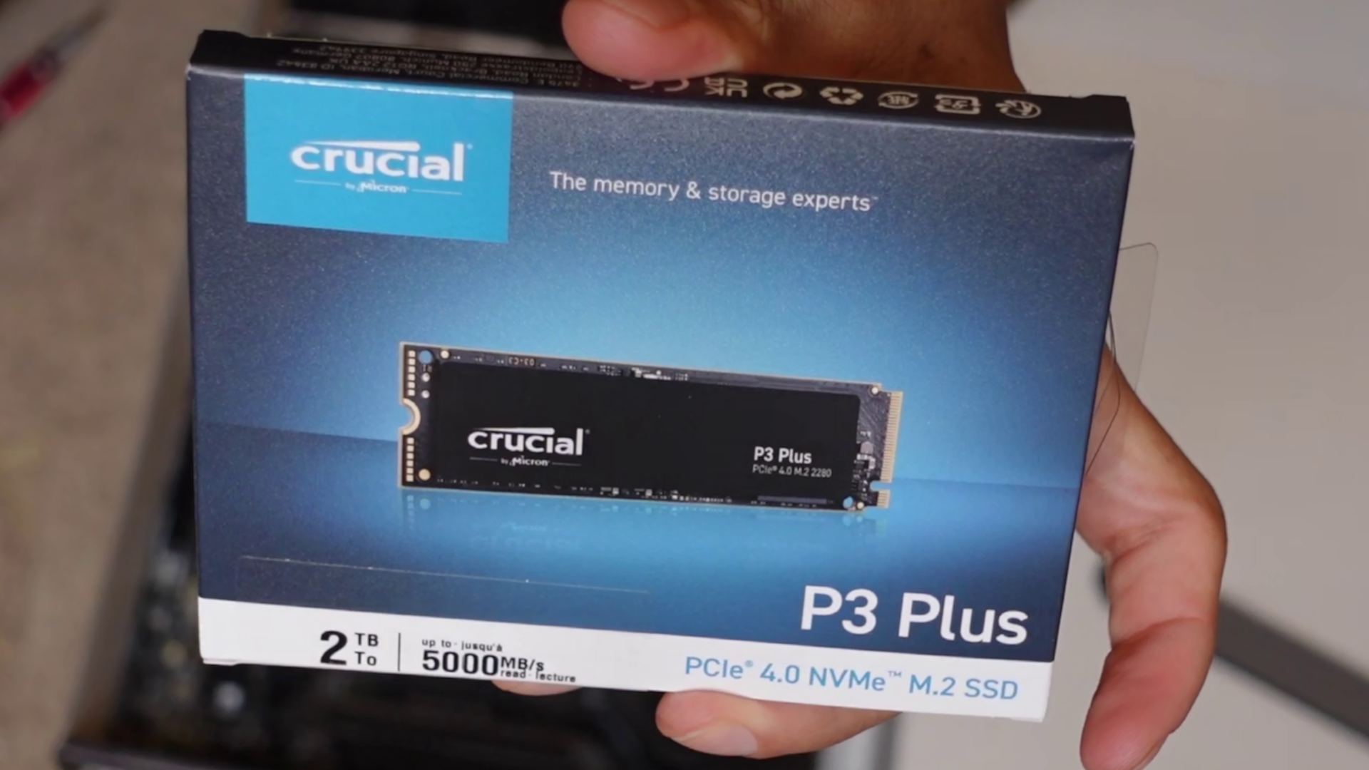 Watch Crucial P3 Plus 2 TB SSD Review and Installation on Amazon Live