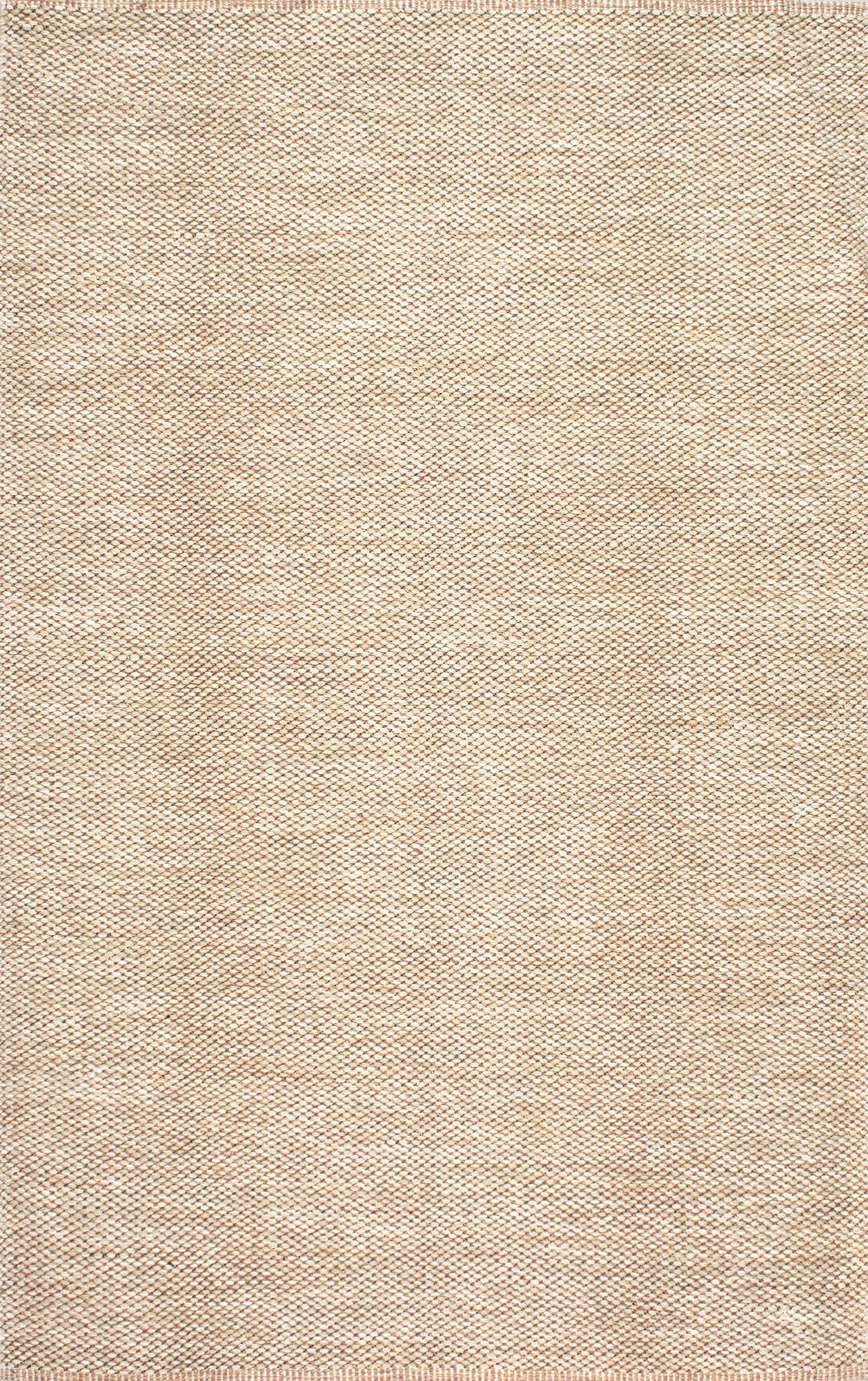 nuLOOM Wisniewski Hand Woven Area Rug, 5' x 8', Beige