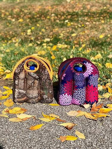 Miniatura 4 de Koverz - Paquete de 6 unidades con aislamiento de neopreno #1, portador de botellas de cerveza, bolsa de seis paquetes - Bandera estadounidense de