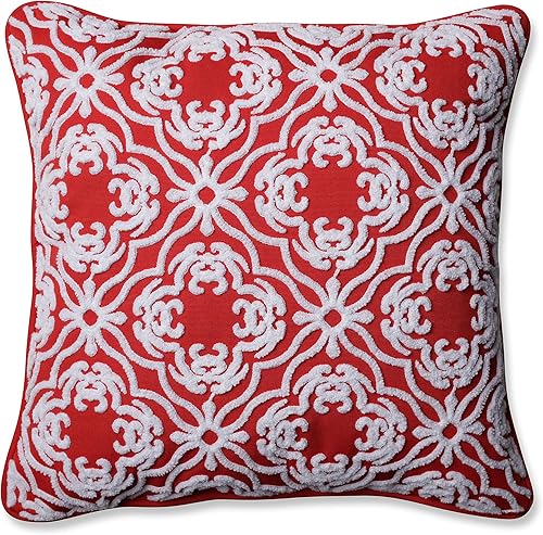 Vista 34 de Pillow Perfect Trellis - Almohadas para interiores y exteriores, 2 unidades, lumbares, 11.5 x 18.5, negro Kirkland negro