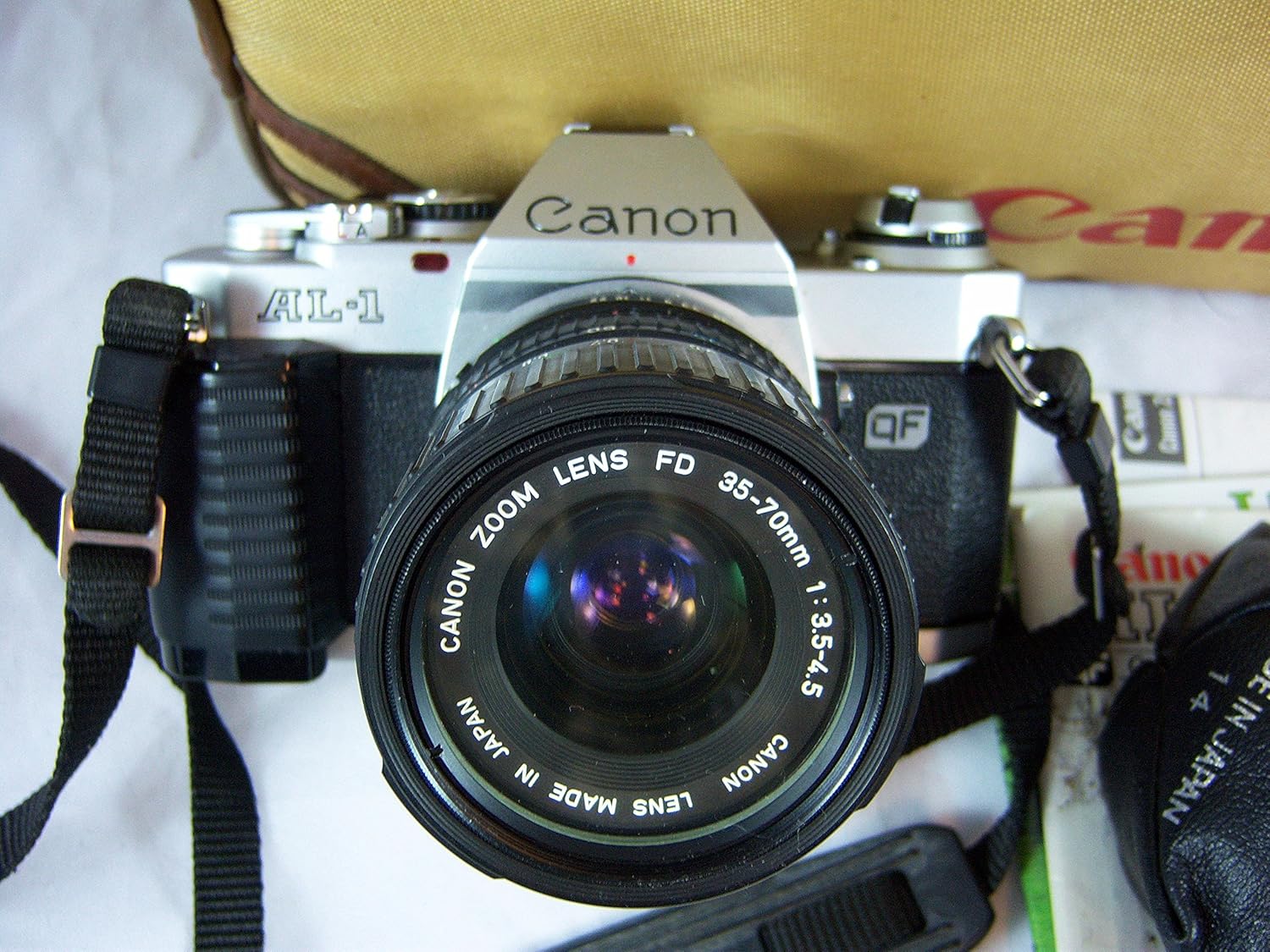 Amazon Com Canon Al 1 With 50mm F1 8 Lens Slr Digital Cameras Electronics