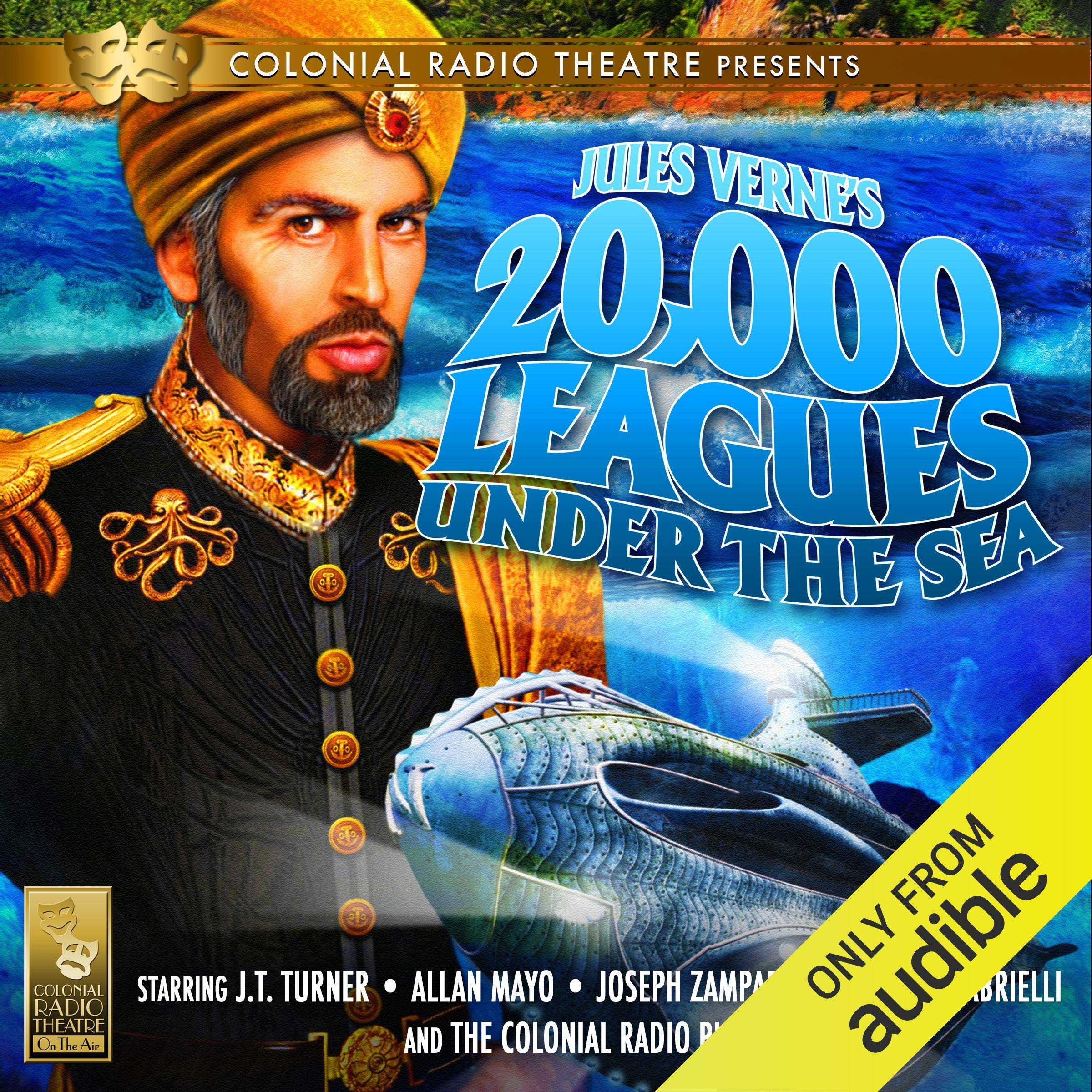 Cover art for 20,000 Leagues Under the Sea