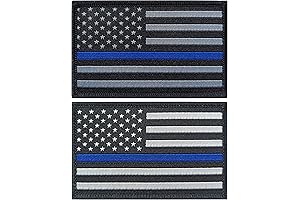 American Thin Blue Line Flag Patch