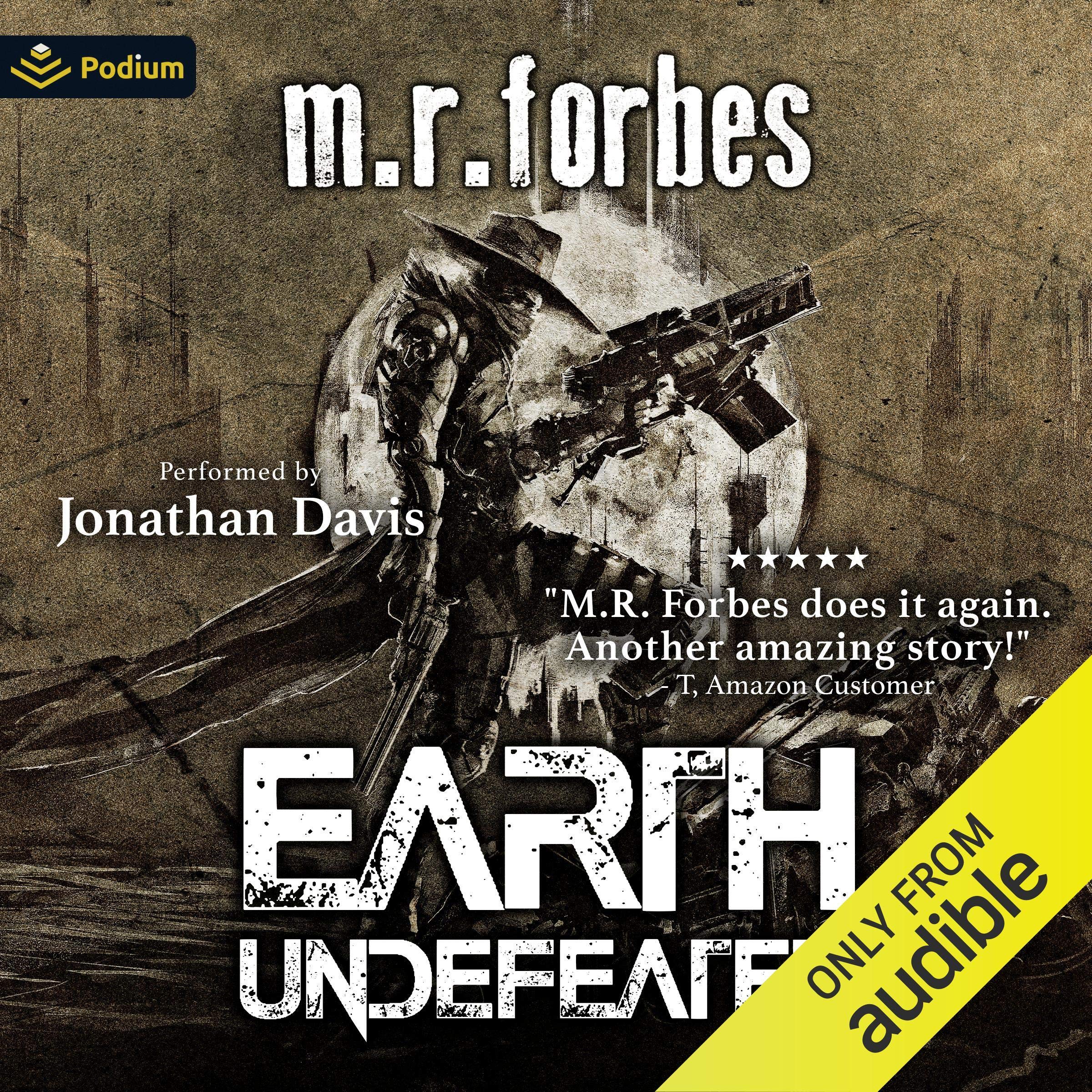 Cover art for Earth Undefeated