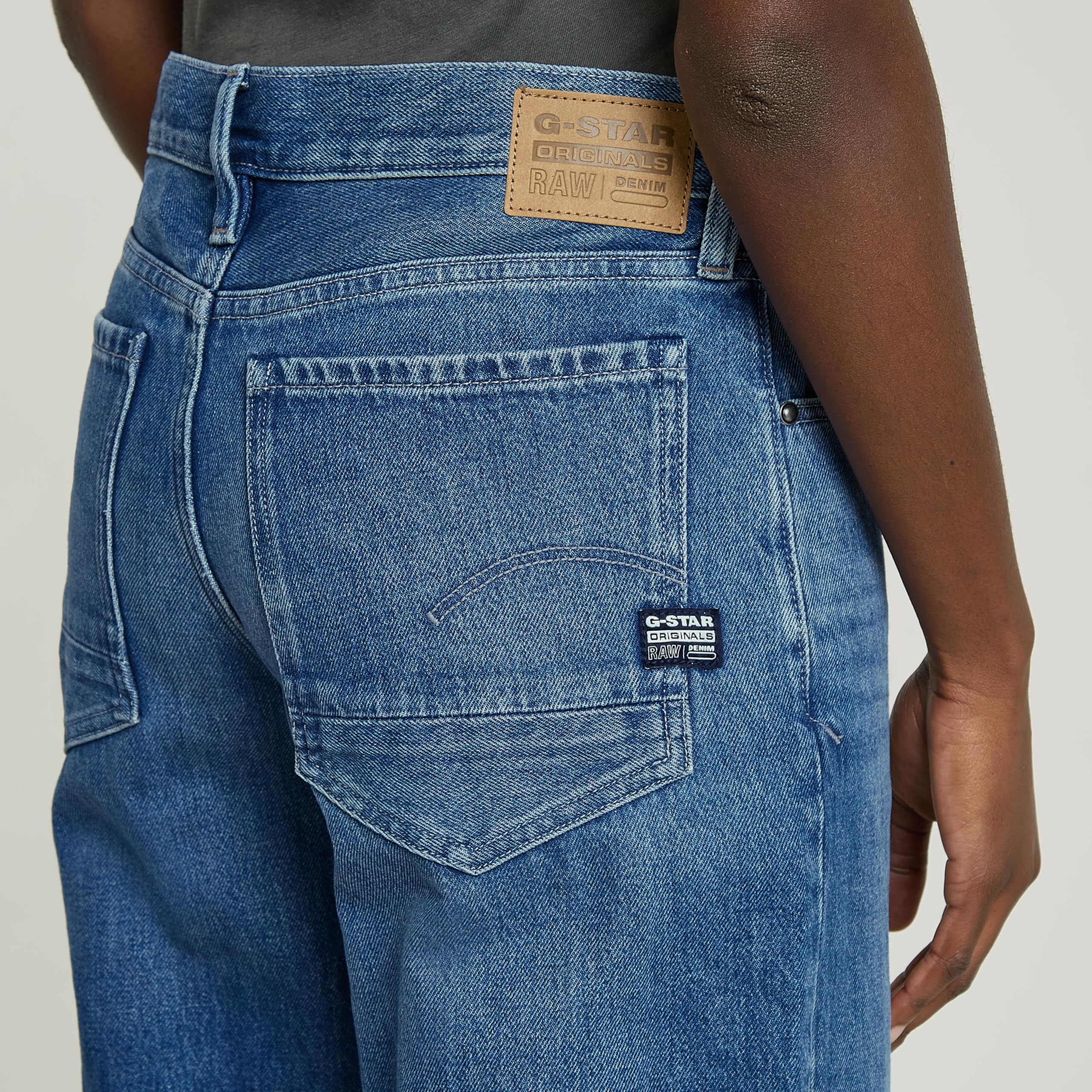 G-Star Damen Judee Low Waist Loose Jeans Blau (Faded Harbor D22889-D436-D331) 28W / – Bild 7
