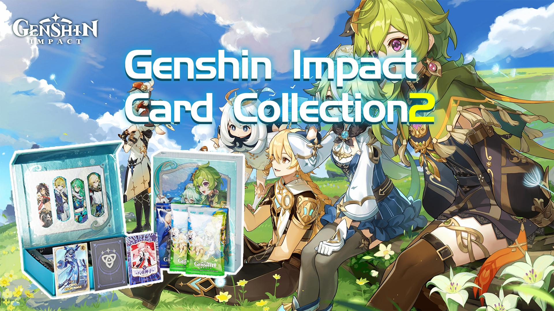 RZAHUAHU Genshin Impact TCG Cards Collector's Edition SG - miHoYo