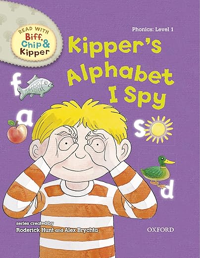 Kipper's Alphabet I Spy Read with Biff, Chip and Kipper Phonics: Level 1: Kipper's Alphabet I Spy UK ed. Edition, Kindle Edition by Roderick Hunt