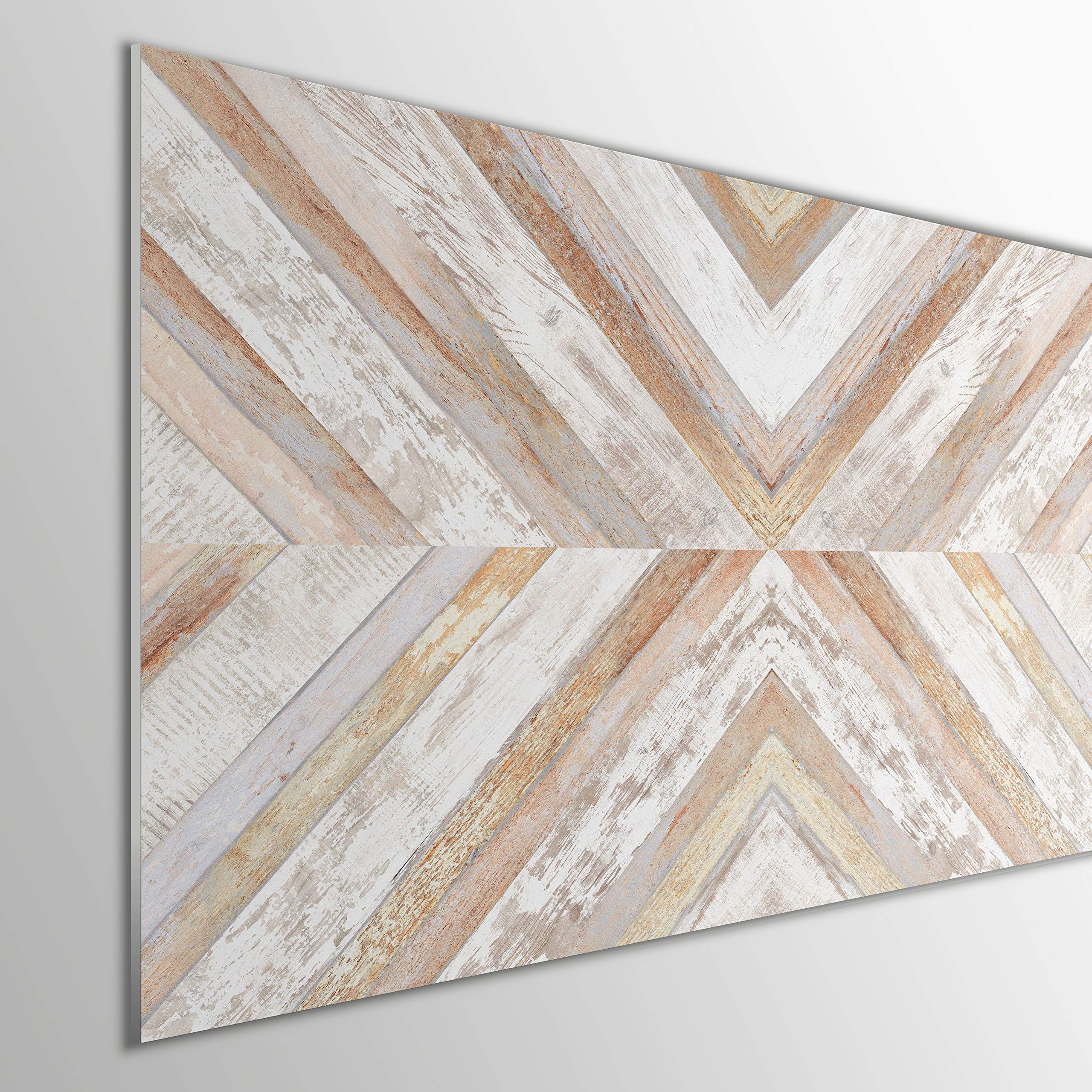 MEGADECOR Cabecero Rígido Espumado para Cama de PVC 5mm Decorativo Económico. Modelo - Arrowtown (150x60cm, Modelo 4) La impresión Directa UVI | Ligero y Robusto