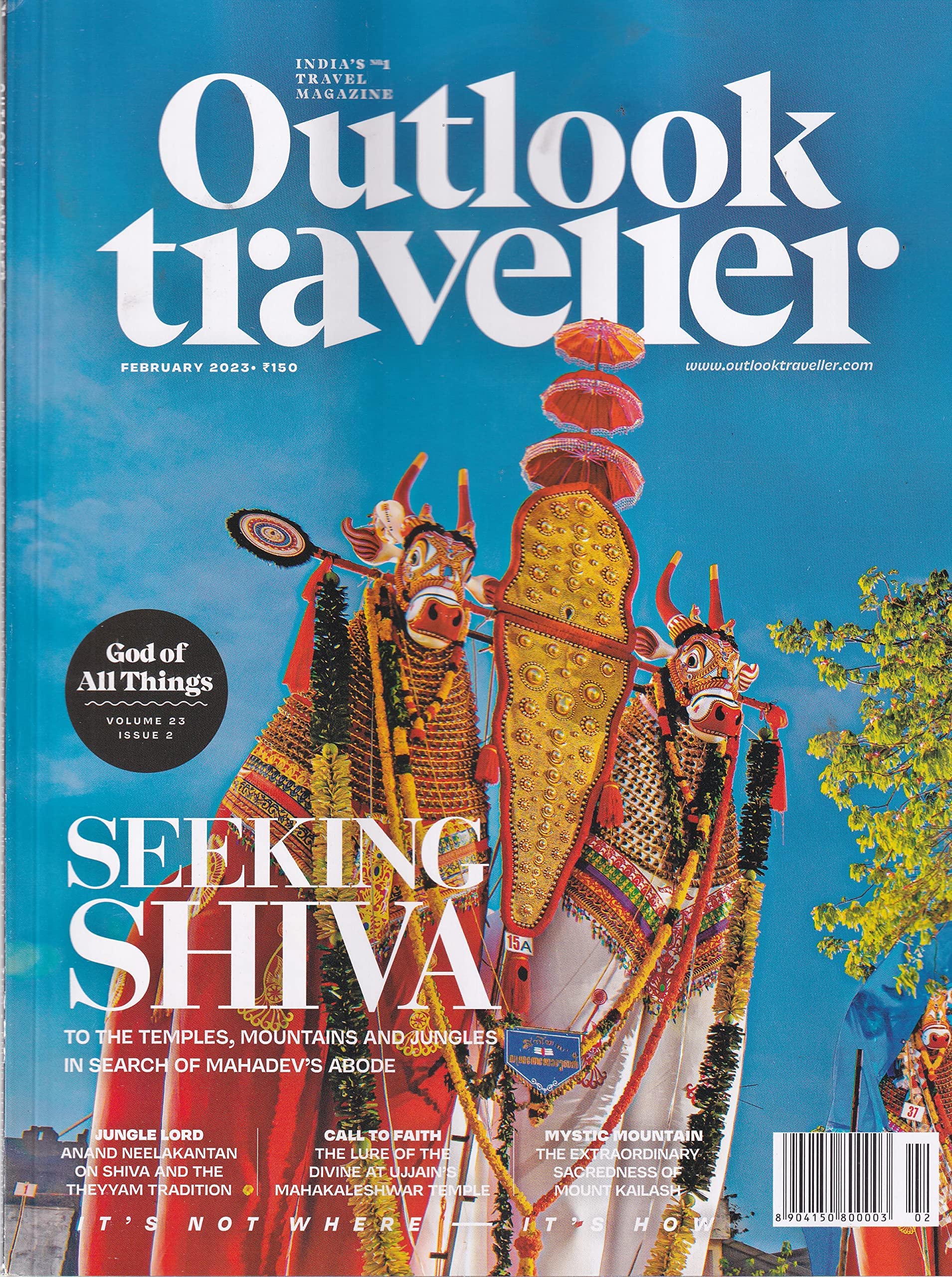 Outlook Traveller February 2023 - Seeking Shiva
