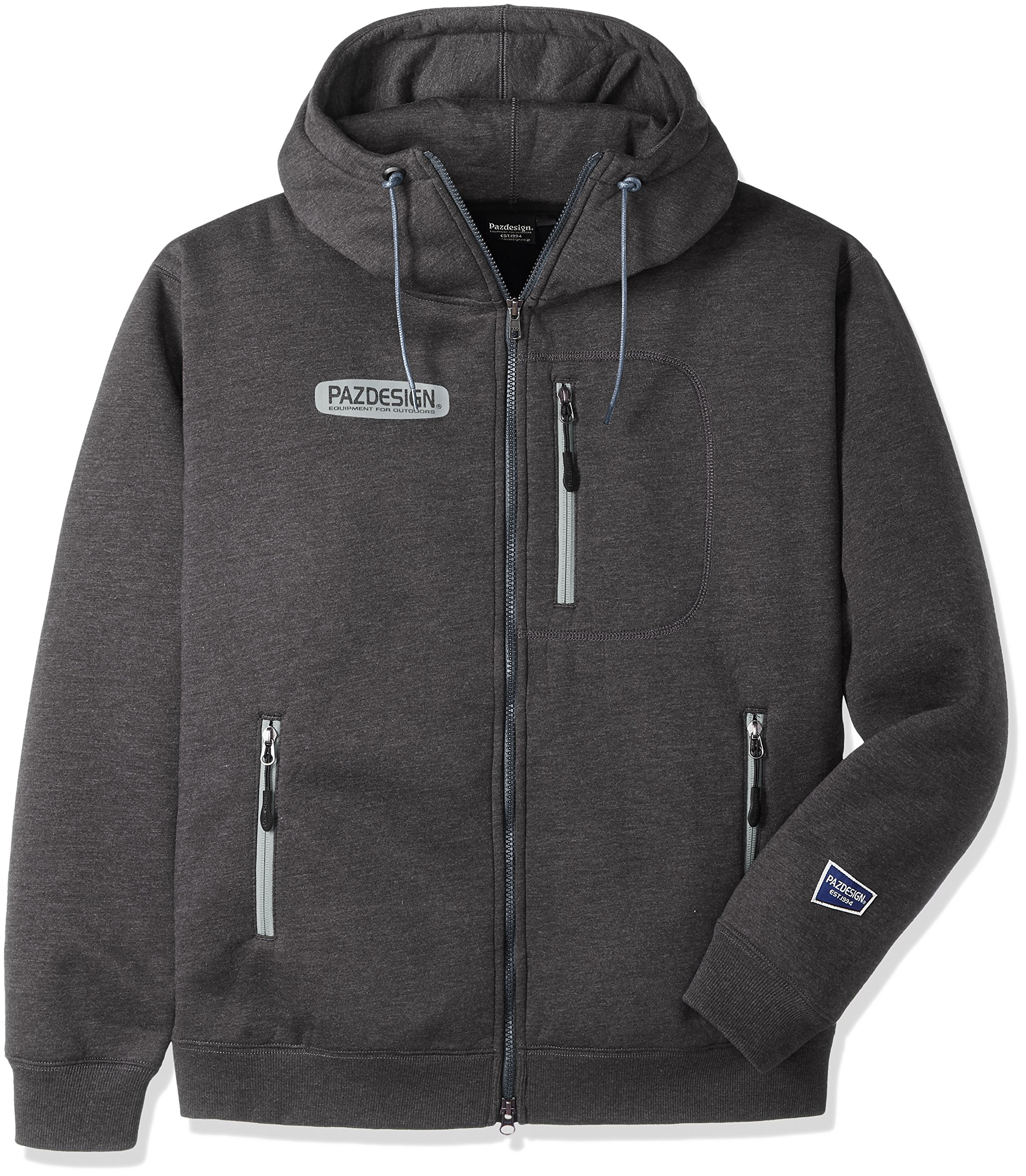 Amazon | パズデザイン ウィンドガードパーカ SJK-008 チャコール