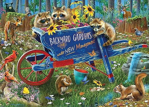 Ceaco - Wild - Backyard Beauty - Rompecabezas de 1000 piezas