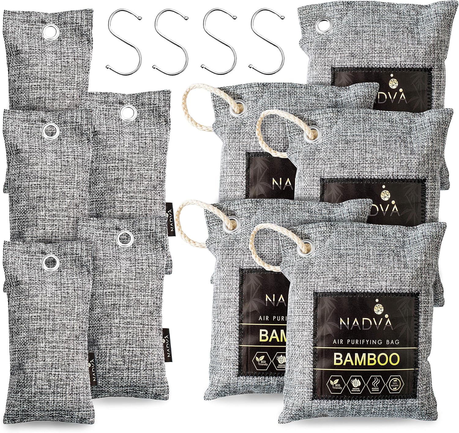 NADVA Bamboo Charcoal Air Purifying Bag Activated