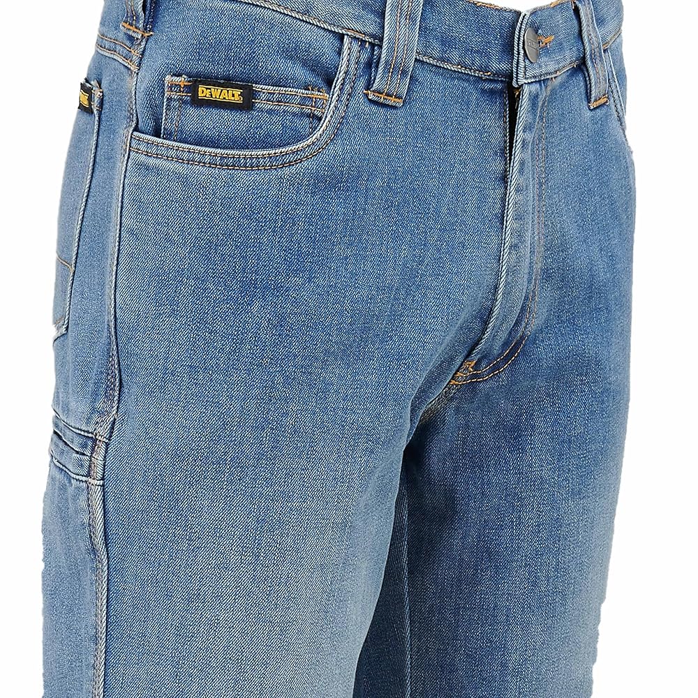 Amazon.com: DEWALT Grayling Men's Stretch Fit, Denim, Boot