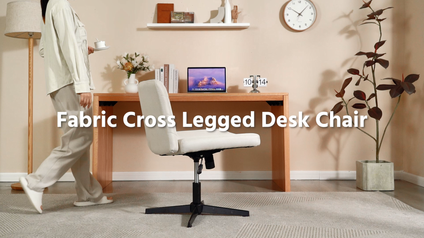 Amazon.com: Yaheetech Wide Criss Cross Legged Office Desk
