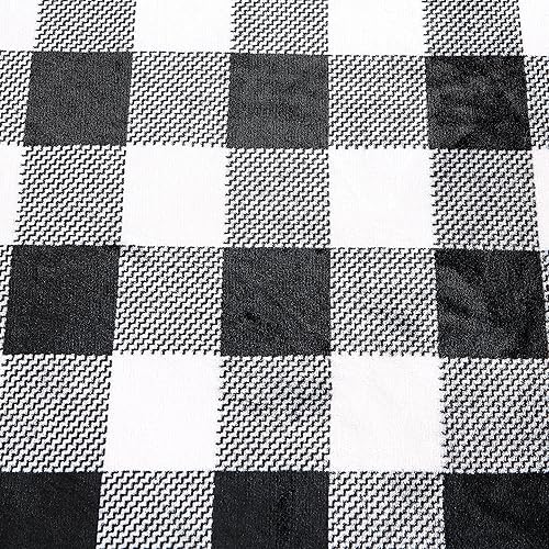 Miniatura 4 de Eddie Bauer - Manta King, ropa de cama reversible de vellón de sherpa, lana cuadriculada, decoración del hogar para todas las estaciones (cuadros