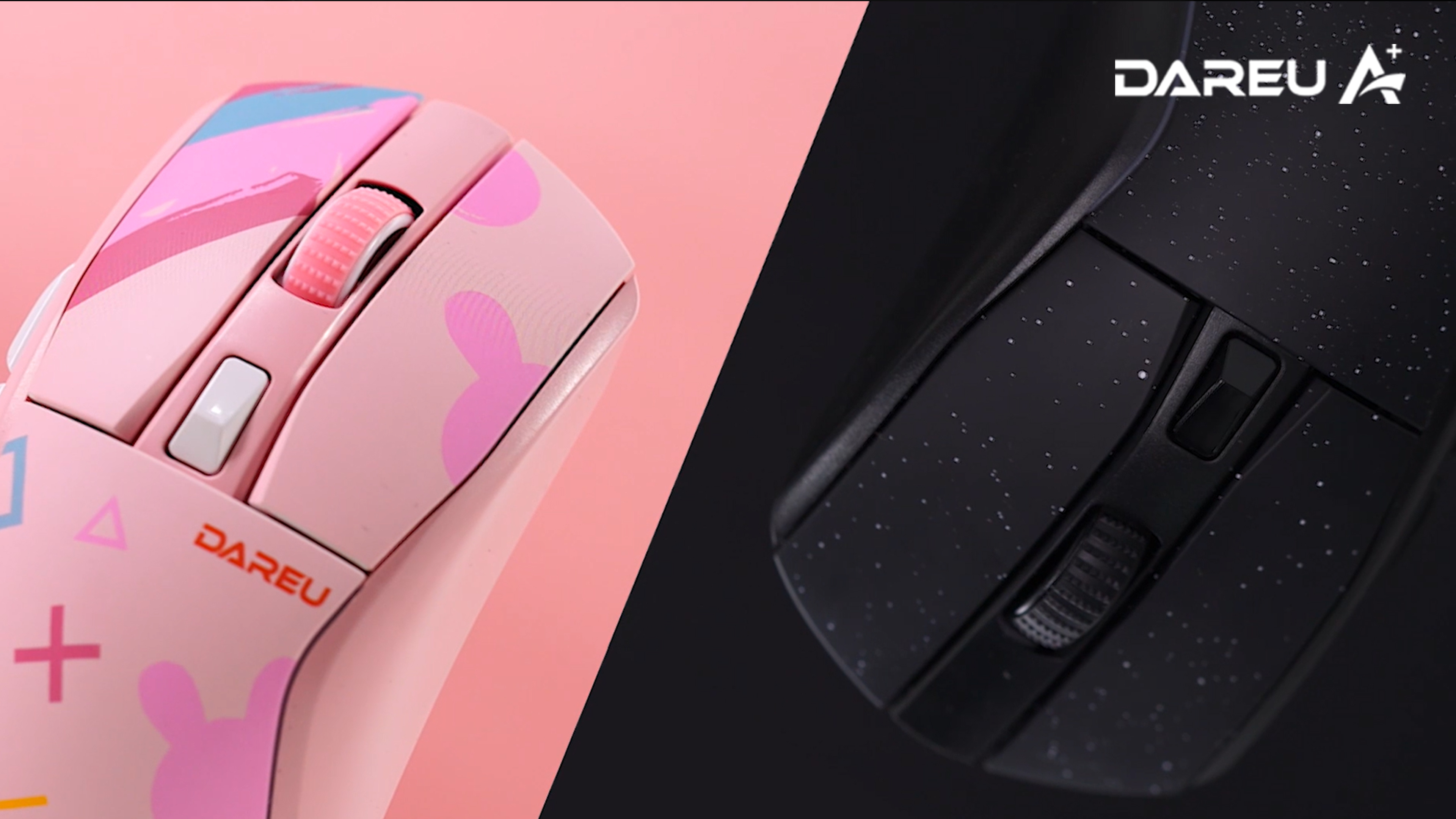 【色: キャンディ丨ピンク】DAREU ゲーミングマウス 無線 ピンク 左右対称 色: キャンディ丨ピンク】DAREU ゲーミングマウス 無線 ピンク