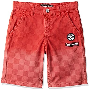 Gini & Jony Boys Regular fit Cotton Shorts