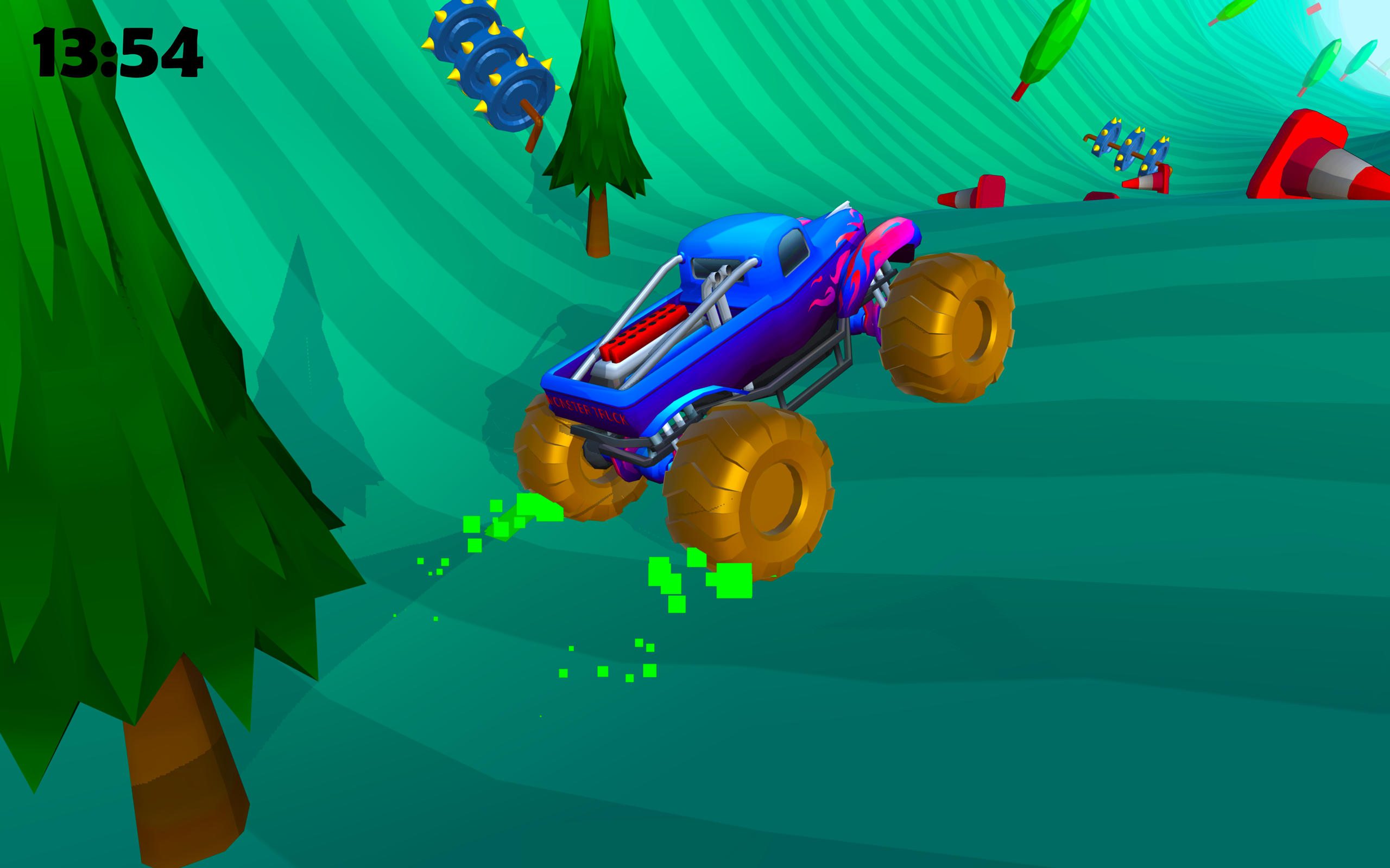 Monster Truck Off Road Stunt Monster for Android