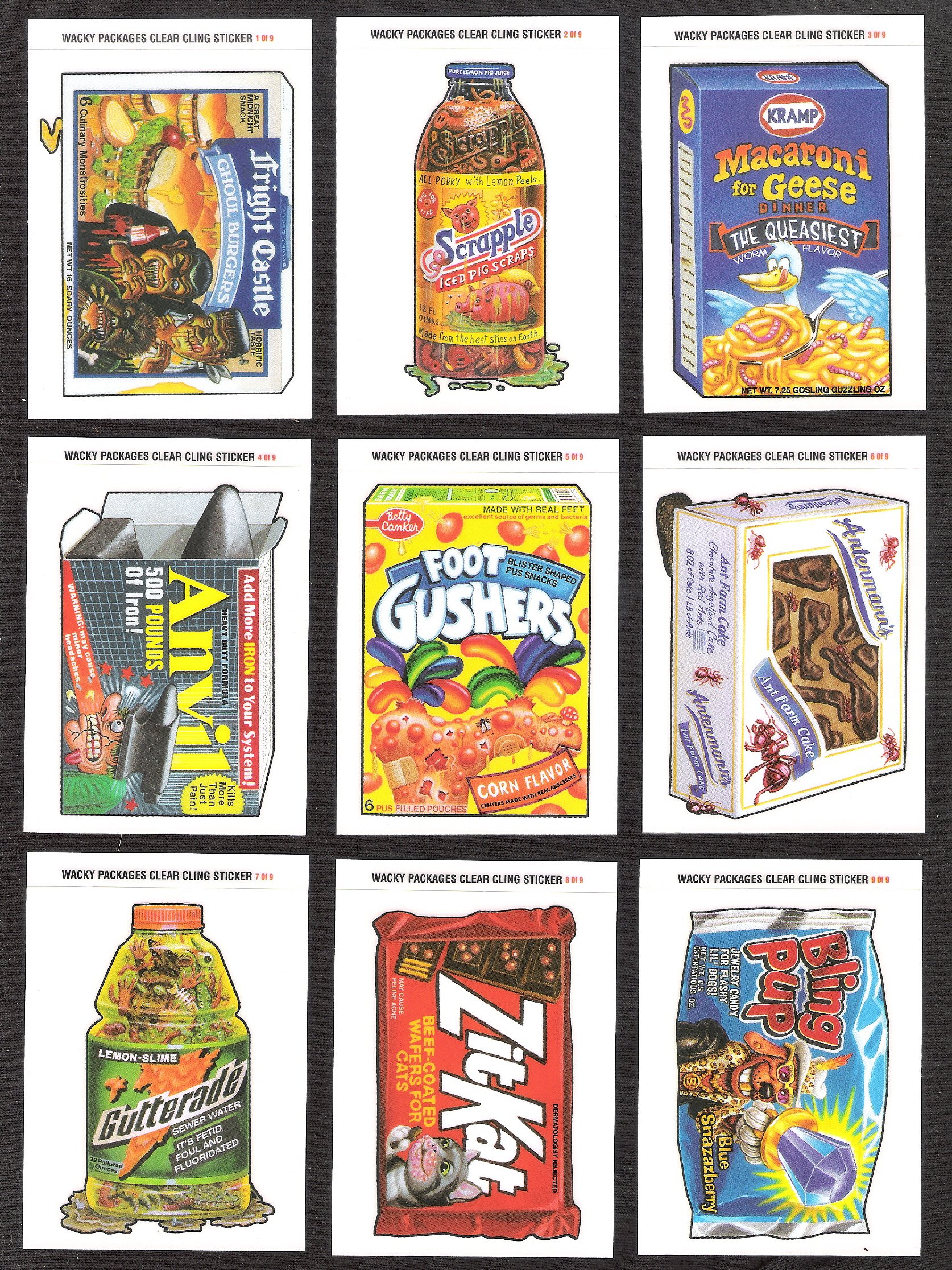 1527テ Topps Wacky Packages パロディステッカー シール 1527テ Topps Wacky Packages パロディステッカー シール