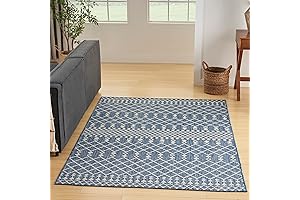 Navy Blue 7x10 Positano Area Rug