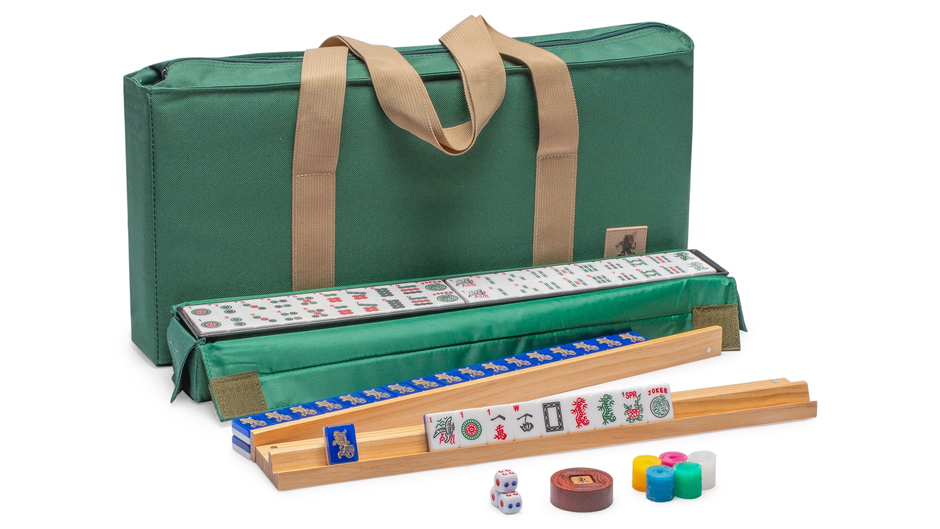 Amazon.com: Yellow Mountain Imports American Mahjong Set, Koi Fish